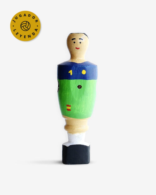 Muñeco de futbolín de El Santo. Casillas