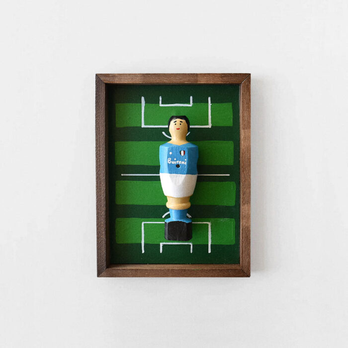 Un regalo muy especial el jugador de Maradona