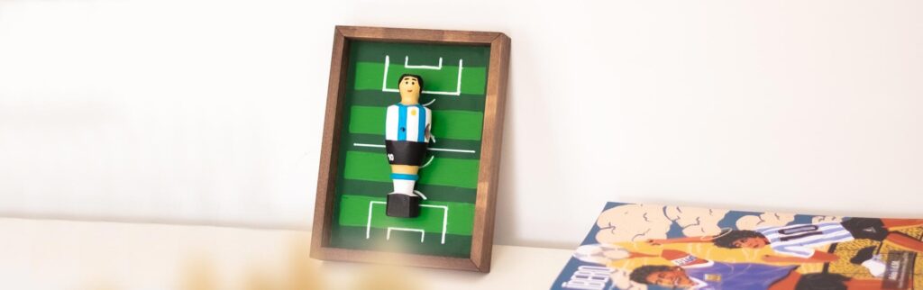 El regalo personalizado para hombre futbolero más original