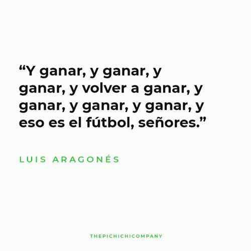 Ganar y volver a ganar Luis Aragonés